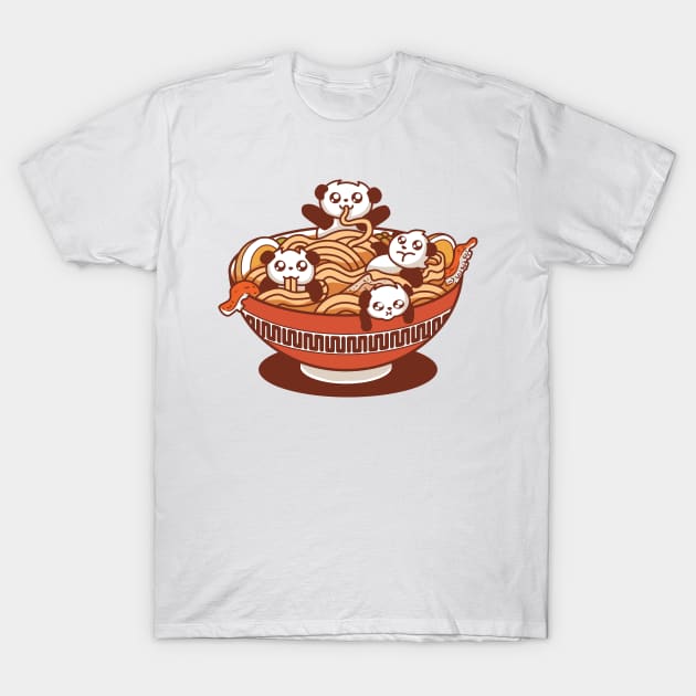 PandaRamen T-Shirt by DesignsbyReg